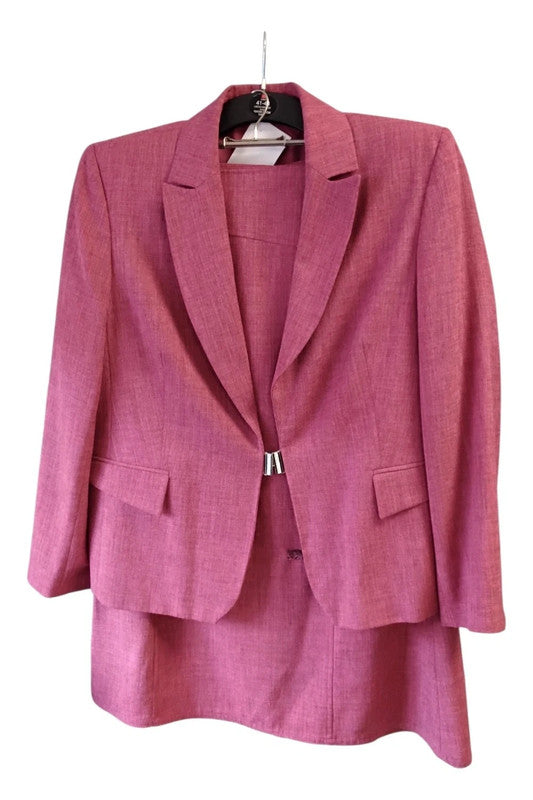 Avalon 2pc Suit Burgundy Sz 18 9849BDD