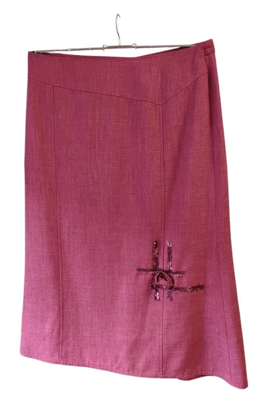 Avalon 2pc Suit Burgundy Sz 18 9849BDD