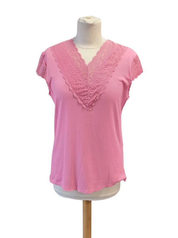 Zafa Paris pink top, size M, 9907MG