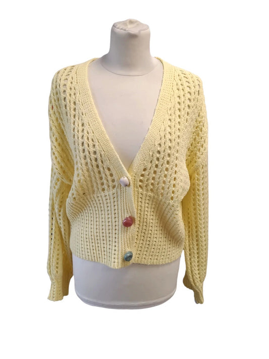 Kélie Paris yellow top, knit wear, one size, 9908MG