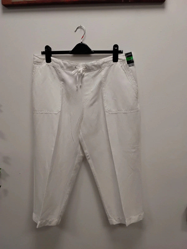 Dunnes Wide leg White Sz 16 9938AMK