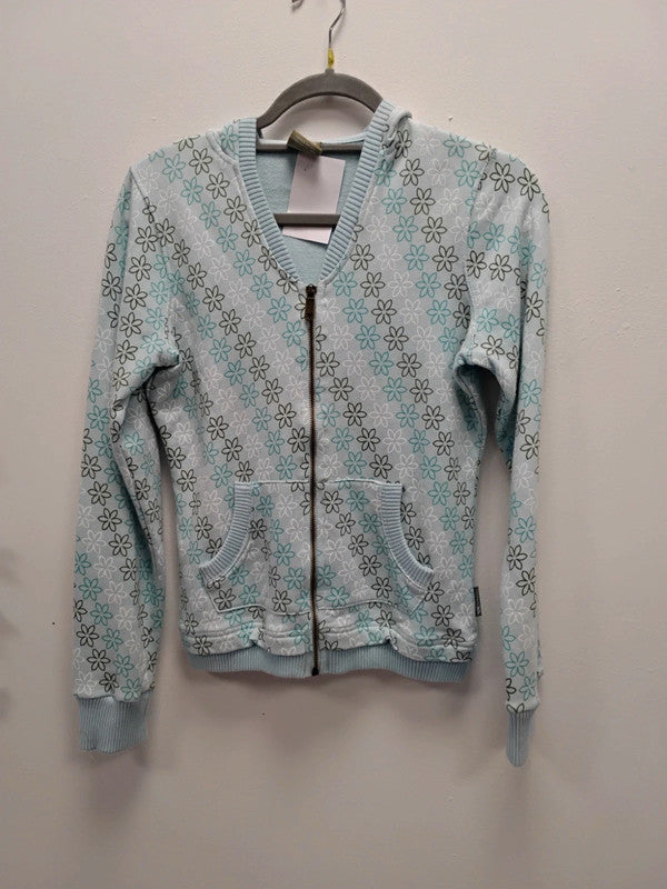 Trespass Sweat Shirt Blue Print Sz 13/14 yrs 9921AMU