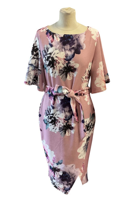 Quiz dress pink, size 14, 9976JMG