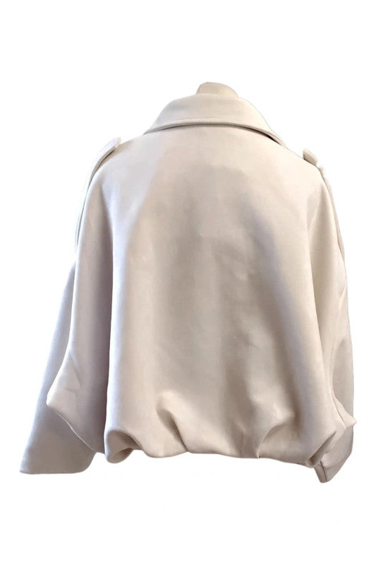 Indefeir Jacket faux suede cream  size XS 9983MG