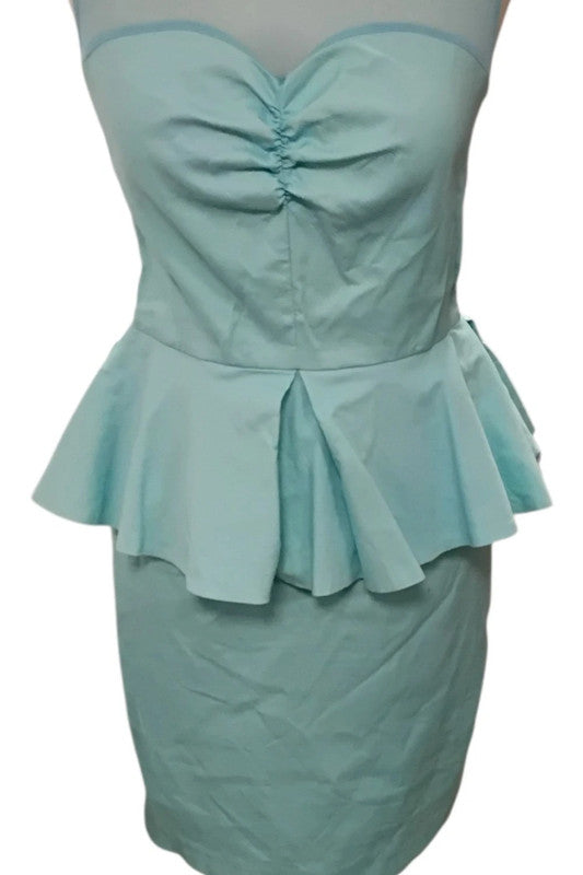 Closet Dress Turguoise Sz 10 10007ANN