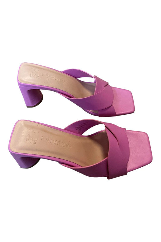 Primark sandals pink Size UK6 9969CBO