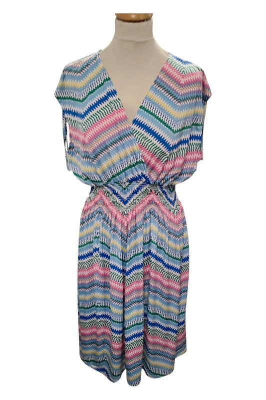 Elena Z Dress Multi Sz M/10 10022ANN