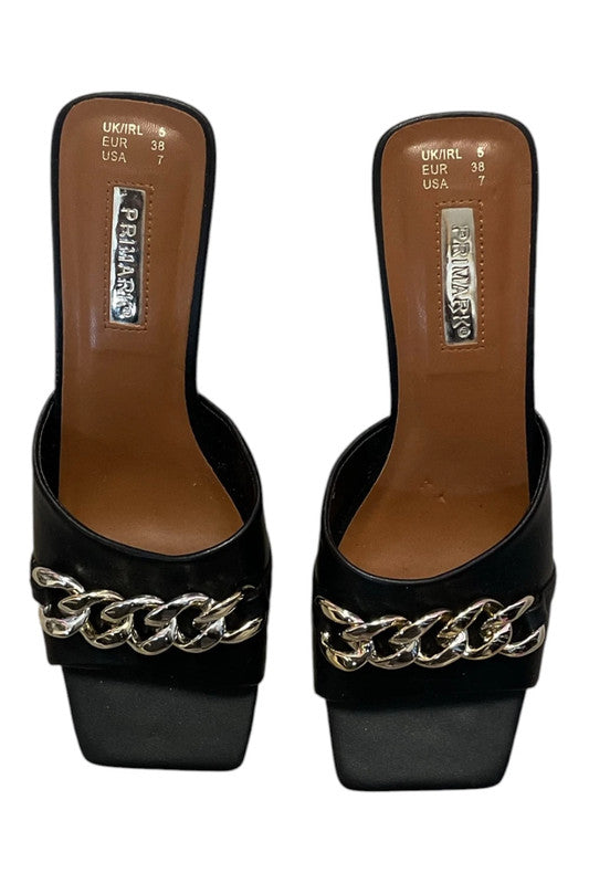 Primark sandals black Size UK 5 9970CBO