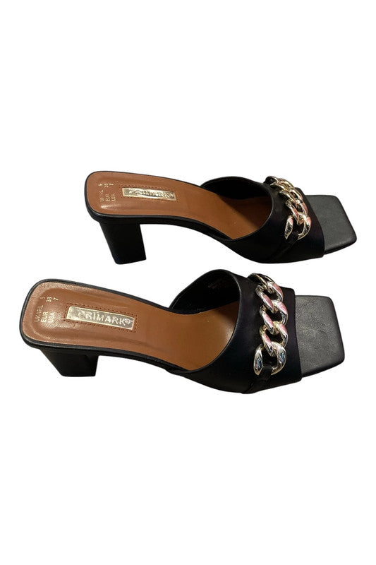 Primark sandals black Size UK 5 9970CBO