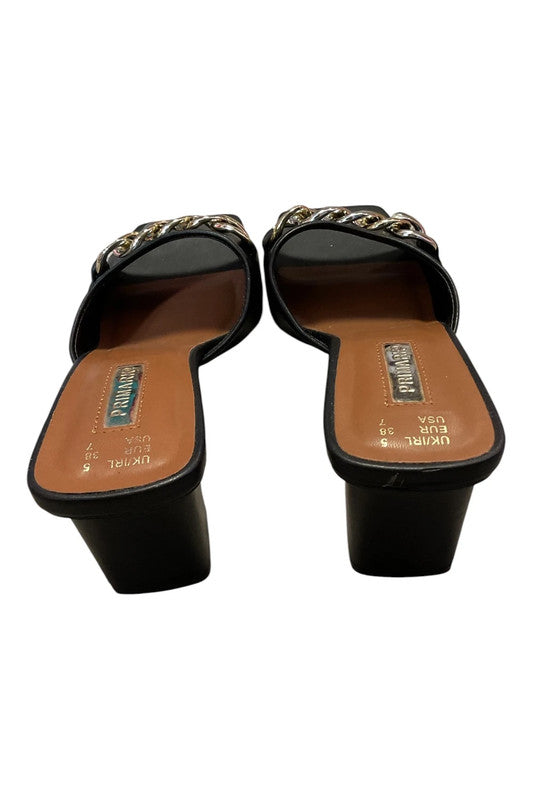 Primark sandals black Size UK 5 9970CBO