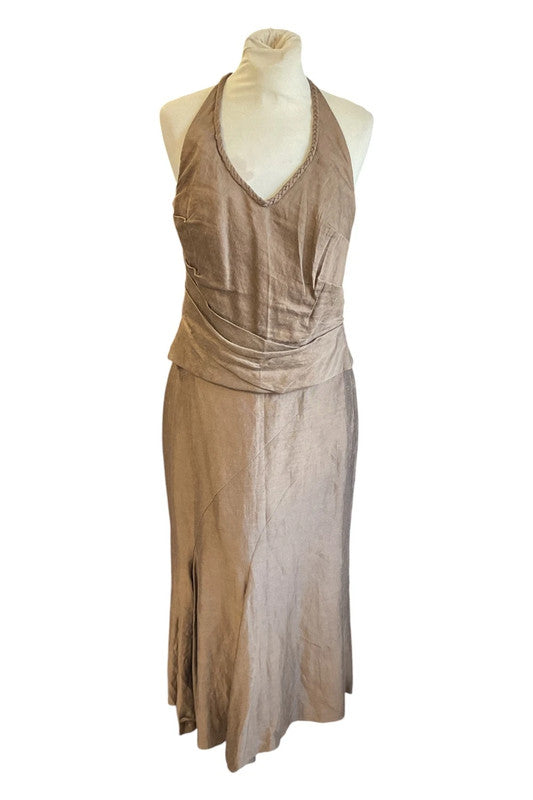 Linea Raffaelli Three pieces suits brown size 40 5823AL