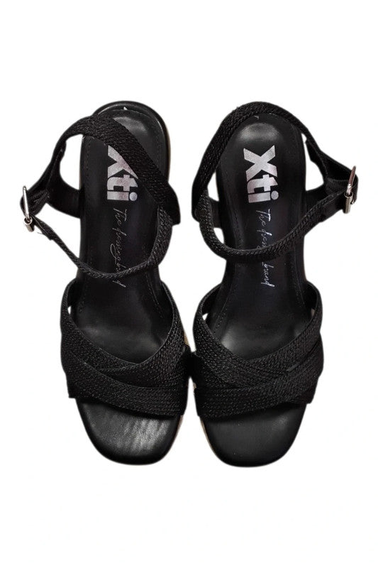 Xti sandals black Size 37 10061OMC