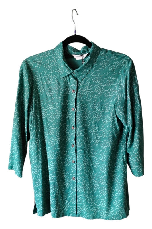 Nomads shirt green Size 8 227F