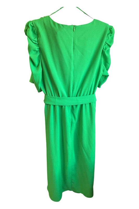 Girl in Mind dress green Size 14 10071DFR