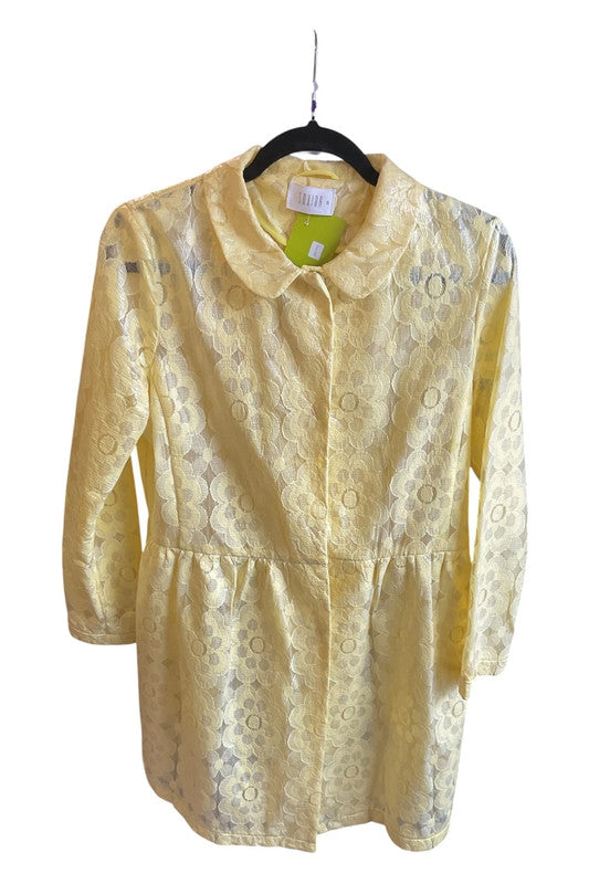 Savida coat yellow Size S 5457MMF