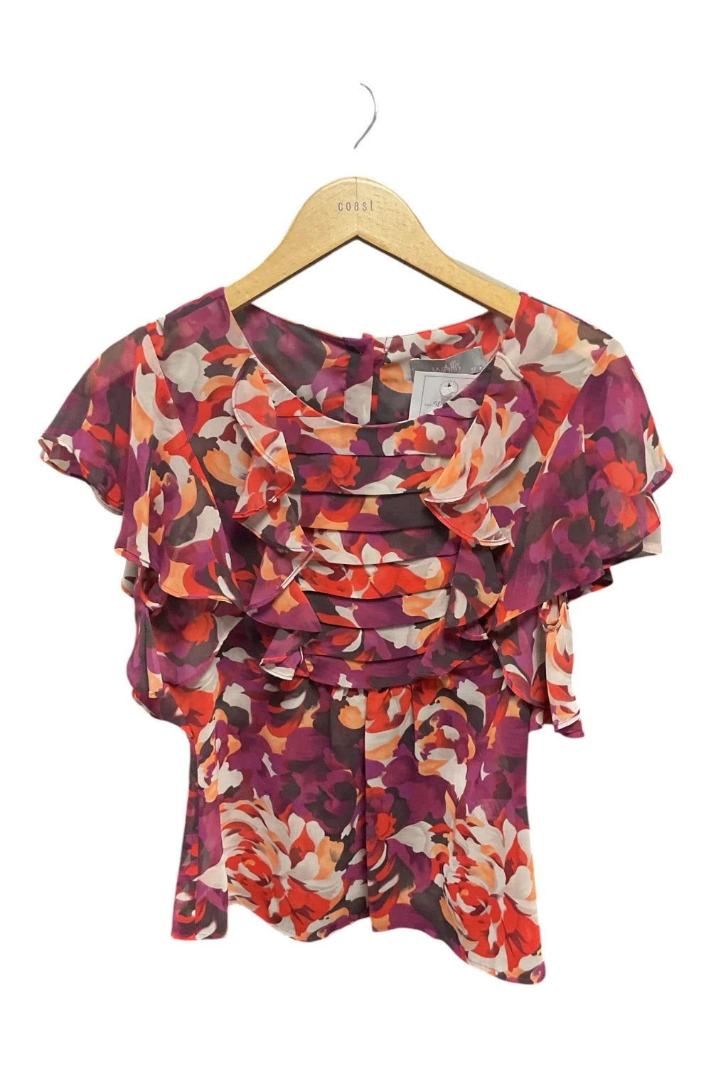Wallis top purple Size 12 10081ANN