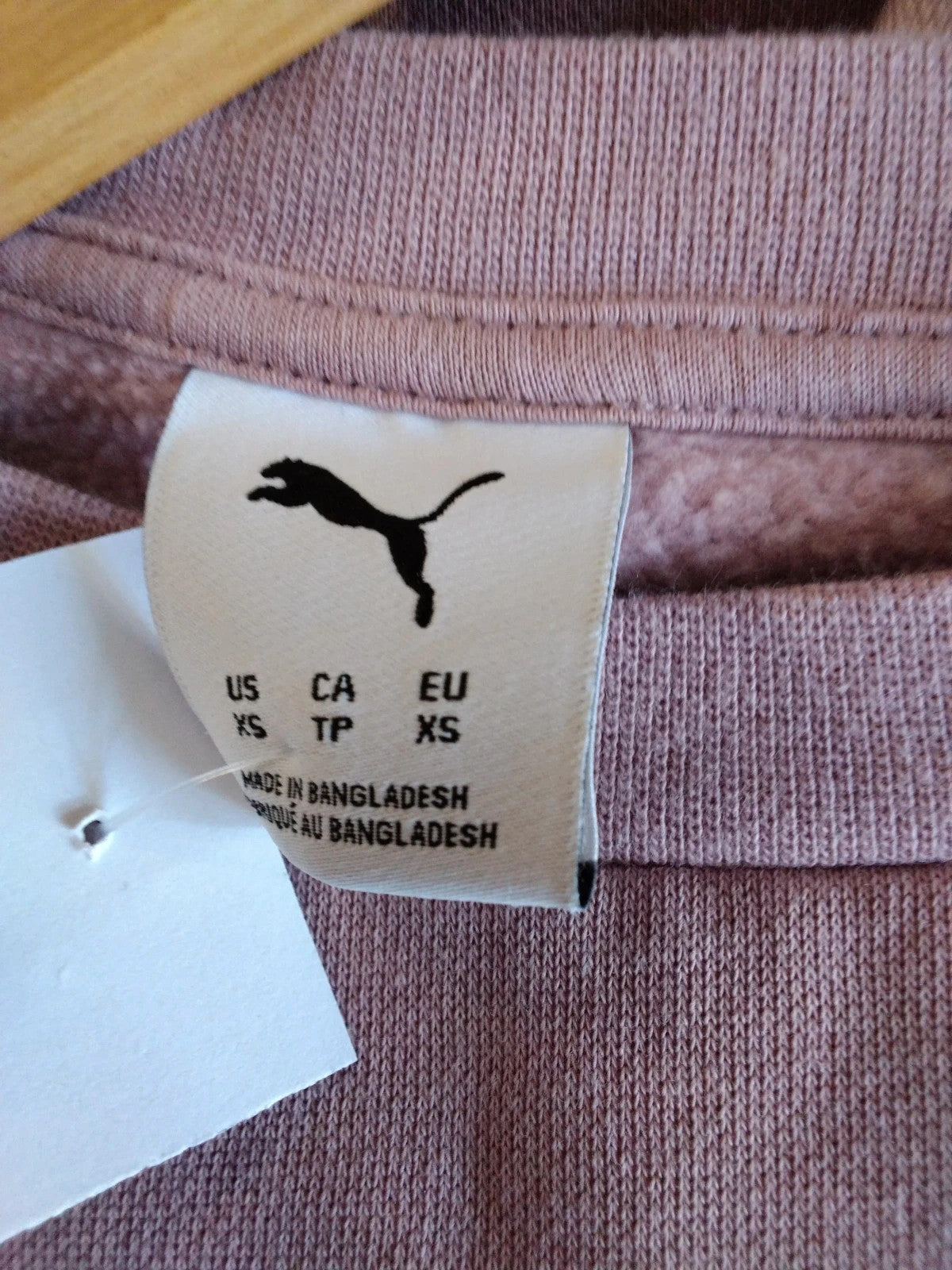 Puma Sweatshirt Pink Sz XS 10097MG