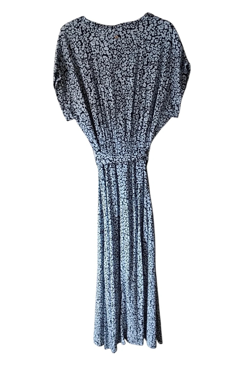 Melting Stockholm Dress Blue Print Sz M 10094NNE