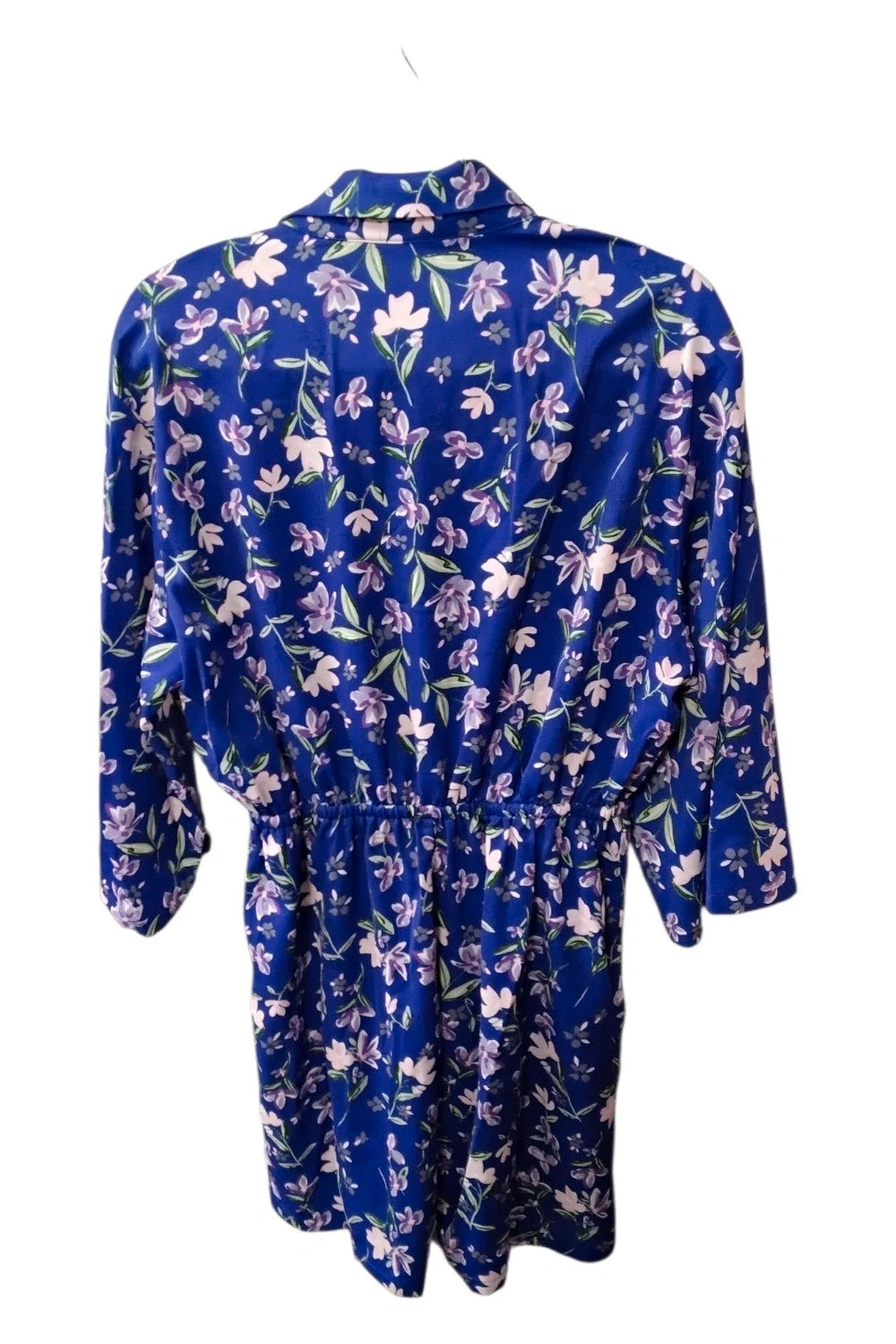 D. Anna Playsuit Blue Print Sz 12 10102SCA