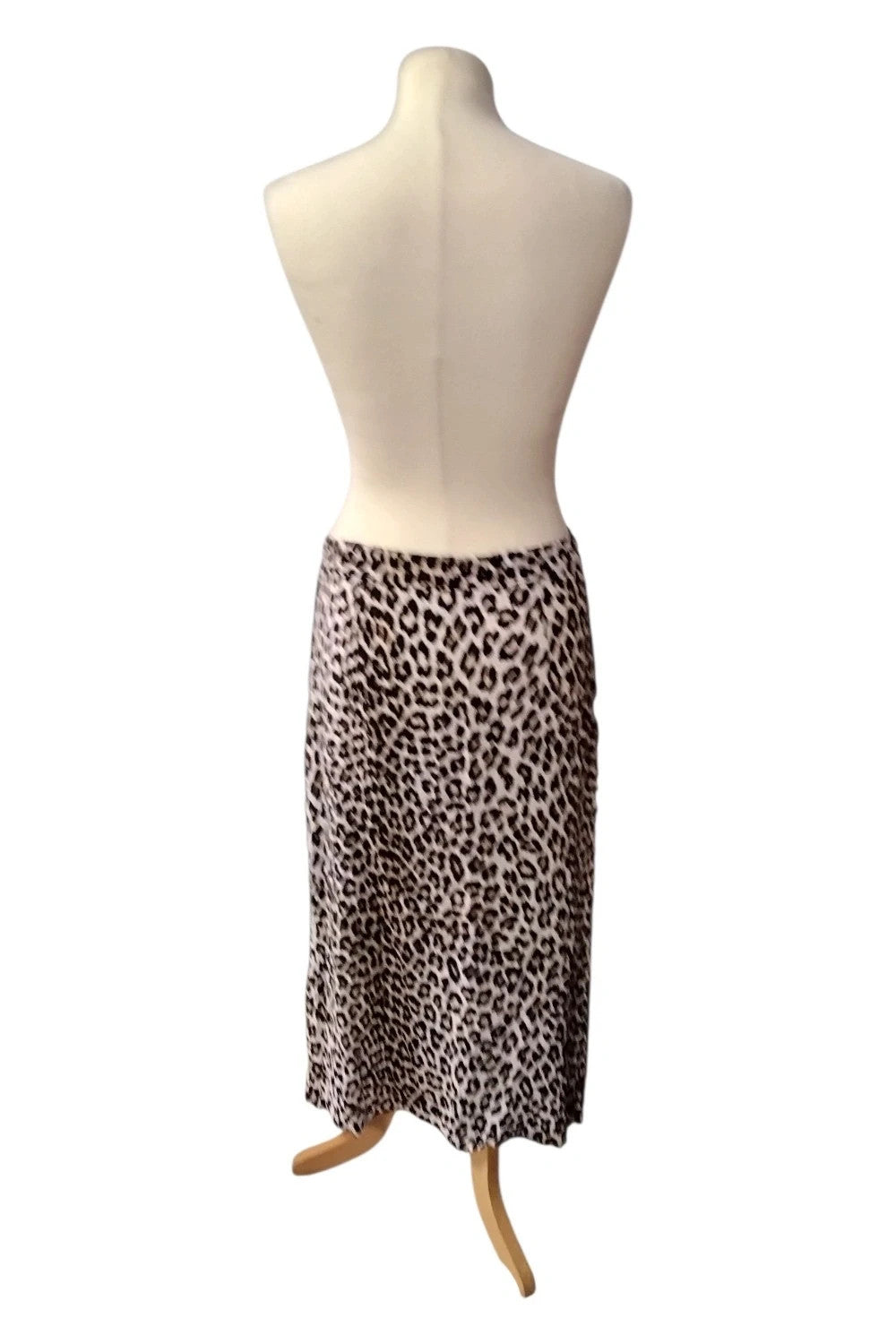 H&M Skirt Leopard Print Sz 12 10105SCA