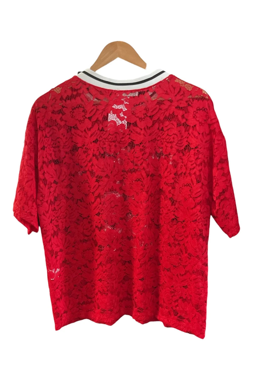 Insta Girl  2pc lace suit red One size (M) 10117MG