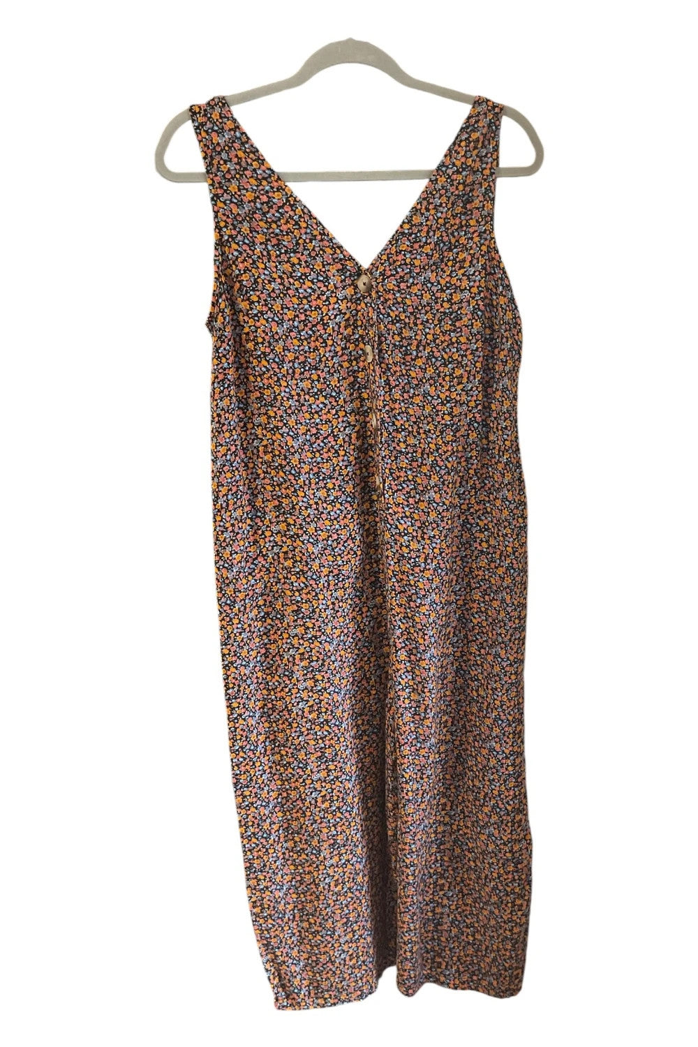 New Look Jumpsuit black print size 10 10119AOB