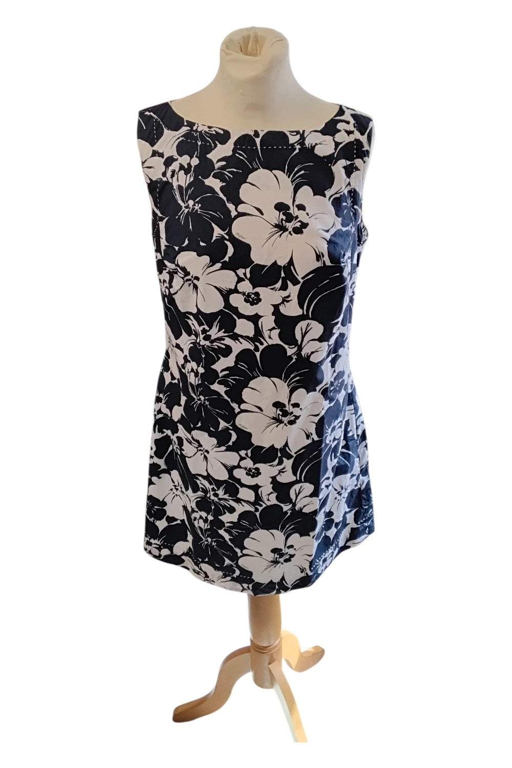 Tommy Hilfiger Dress Blue&White Sz M 10128MVE