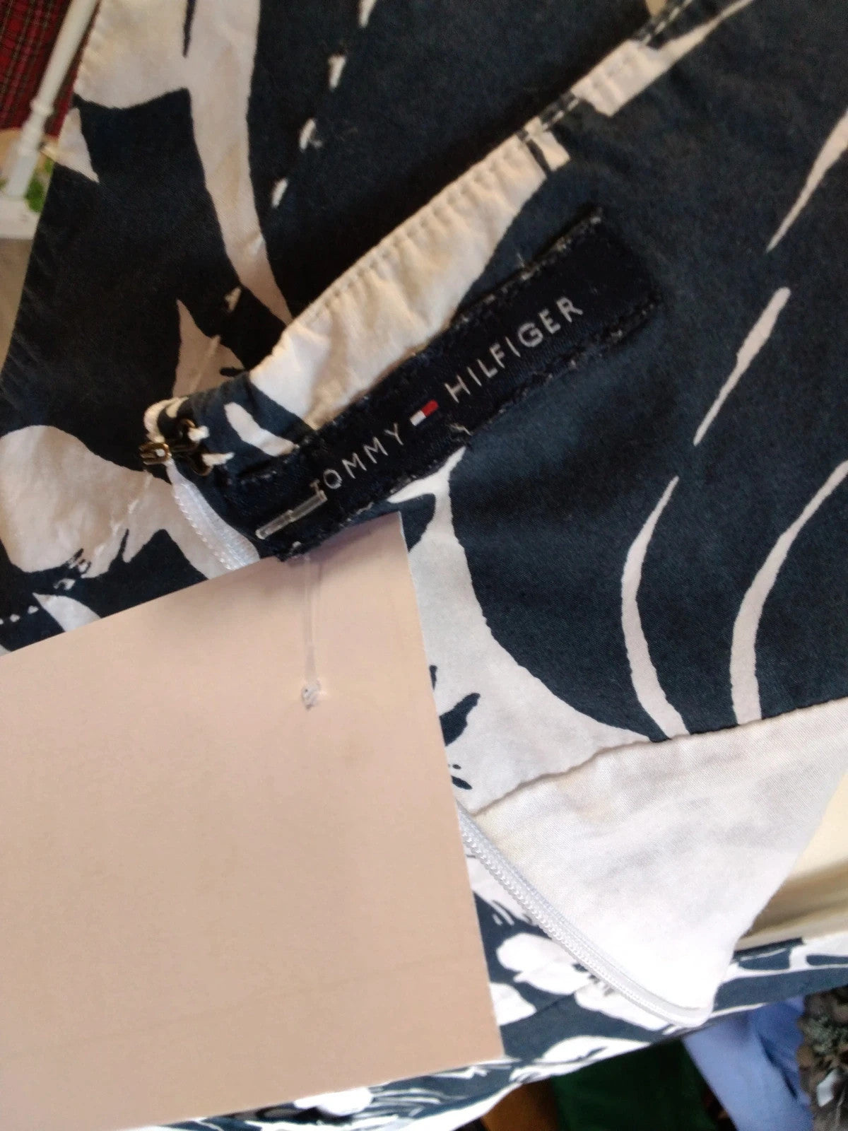 Tommy Hilfiger Dress Blue&White Sz M 10128MVE