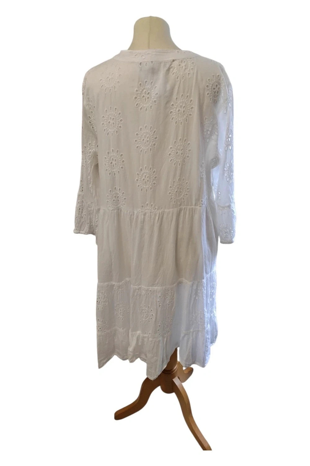 Jessica Graaf Dress White Sz XL 10127MVE