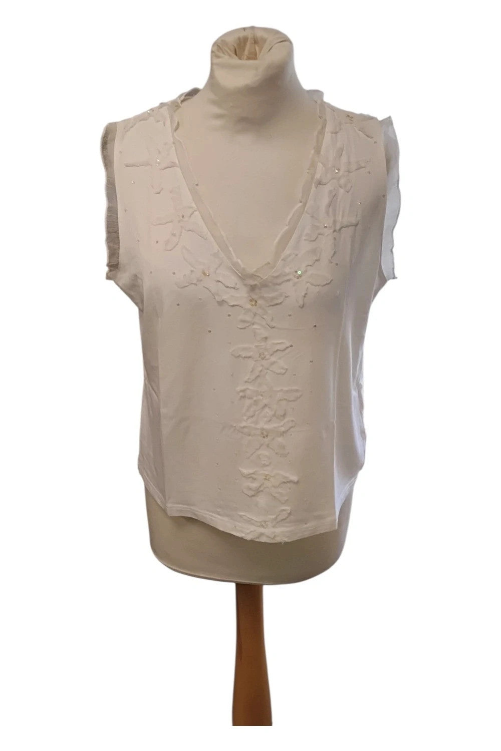 Gold Top Cream Sz 14 10142ANN