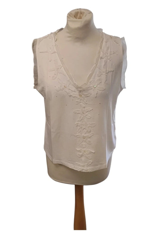 Gold Top Cream Sz 14 10142ANN