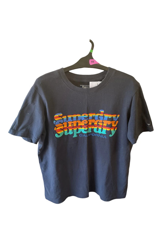 Superdry California T-shirt  navy size 10 10134DMC