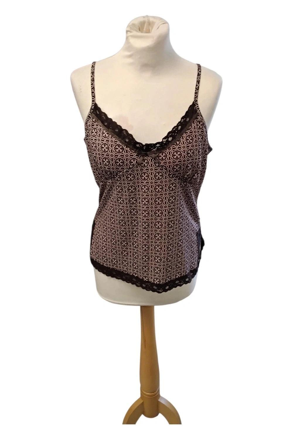 More&More Cami Top Brown Sz 16/42 10137ANN