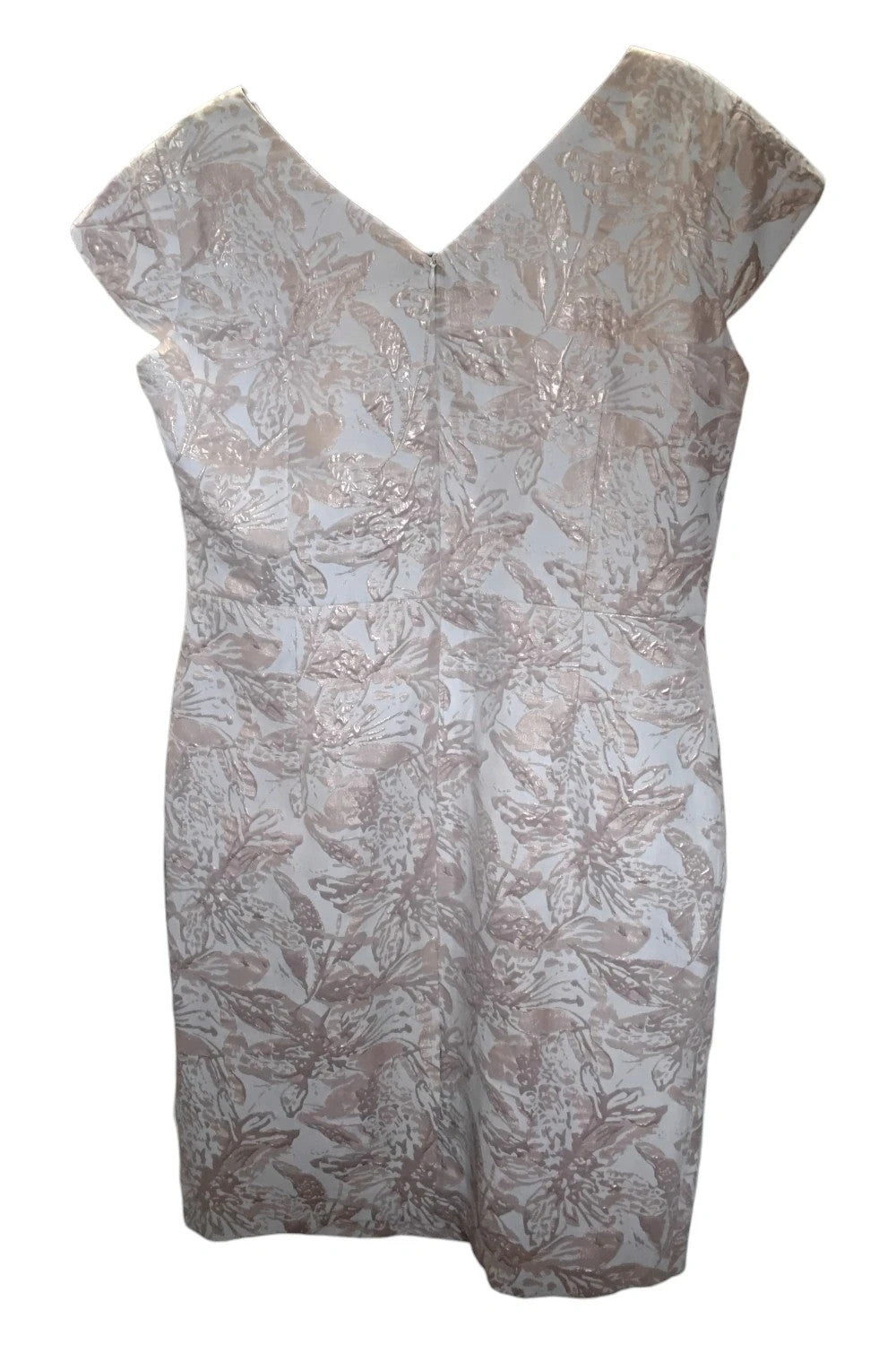Ella Boo dress cream and gold Size 18 10169MG