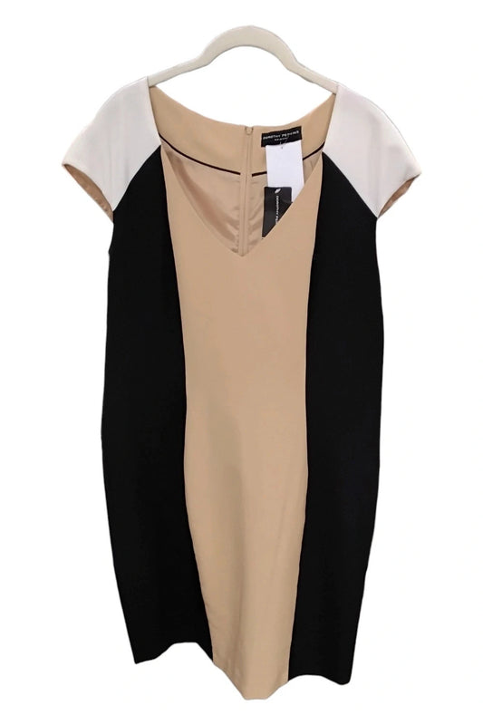 Dorothy Perkins Dress Black&Brown Sz 18 10174MG