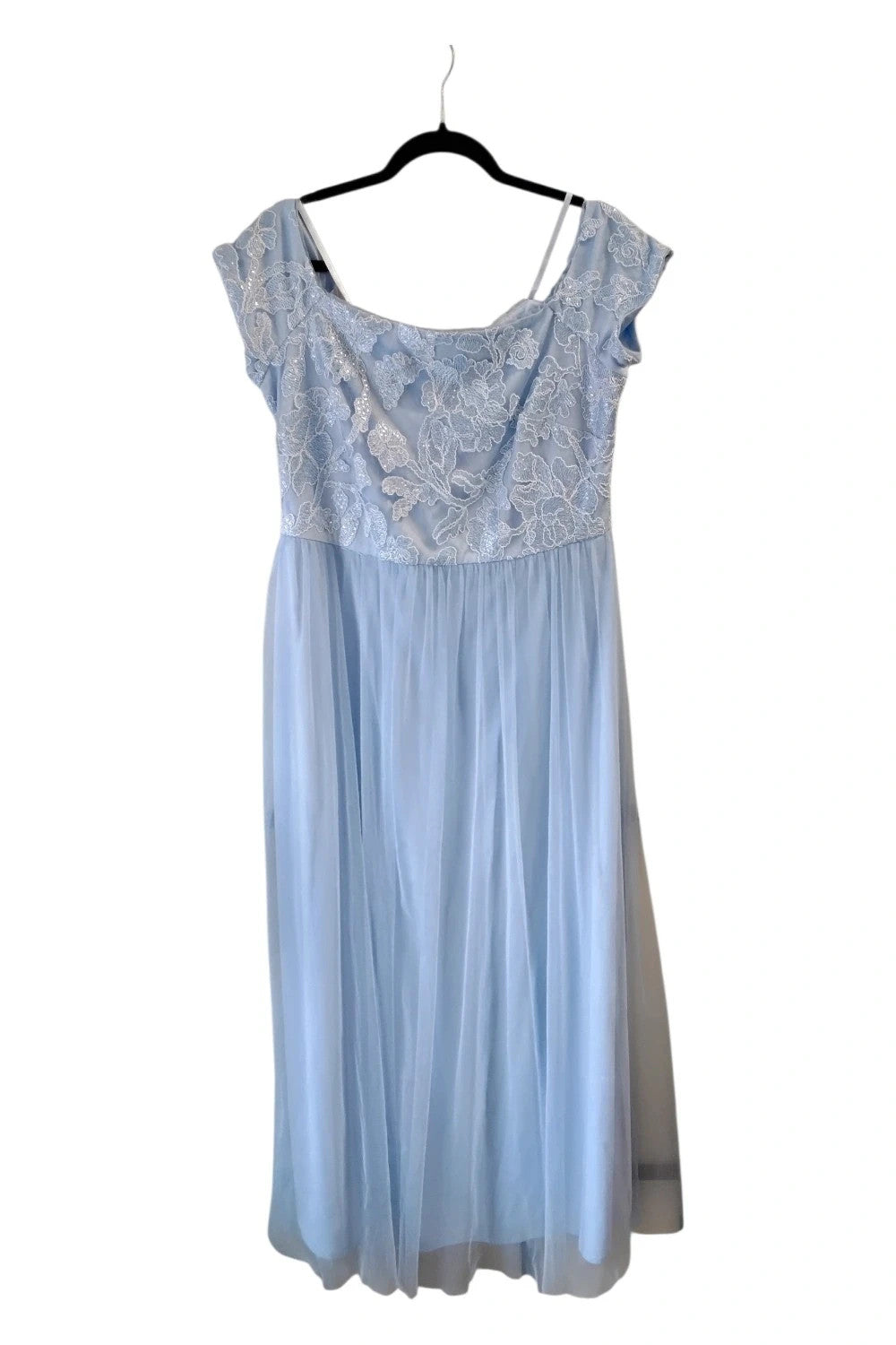 Coast Dress Light Blue Sz 18 10205SHO