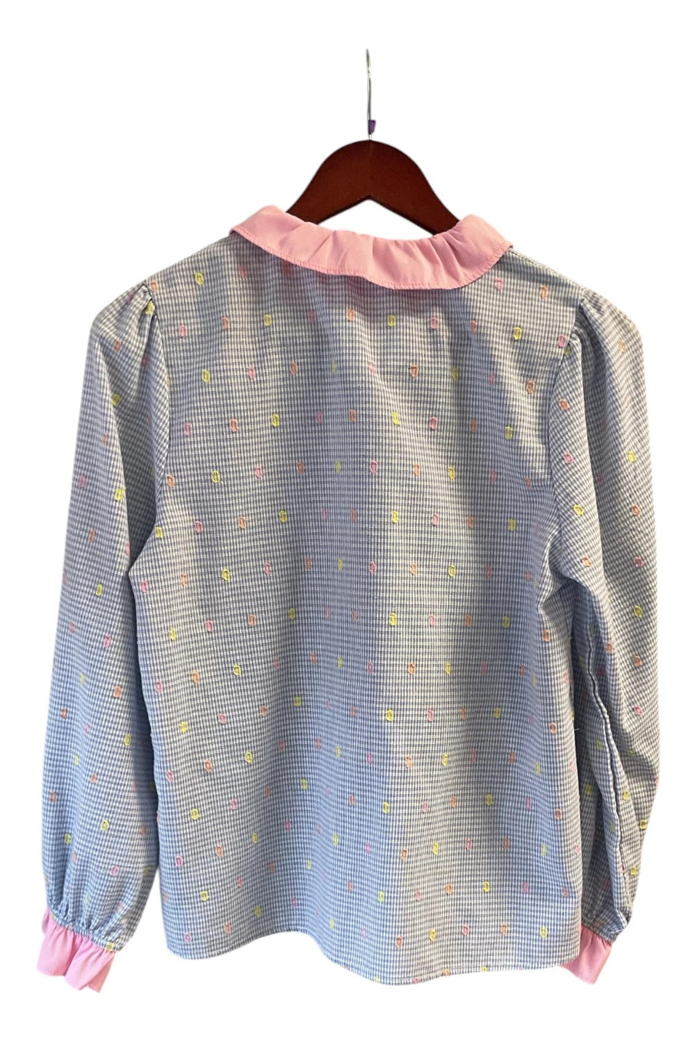 Kilky top blue and white size S 10012MG