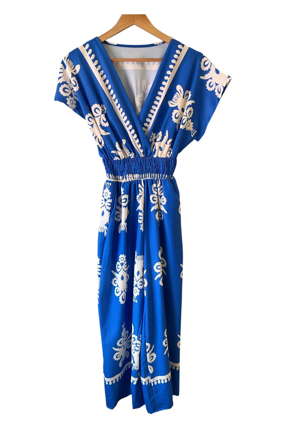 No brand Jumpsuit blue & white size-S 9993ANN