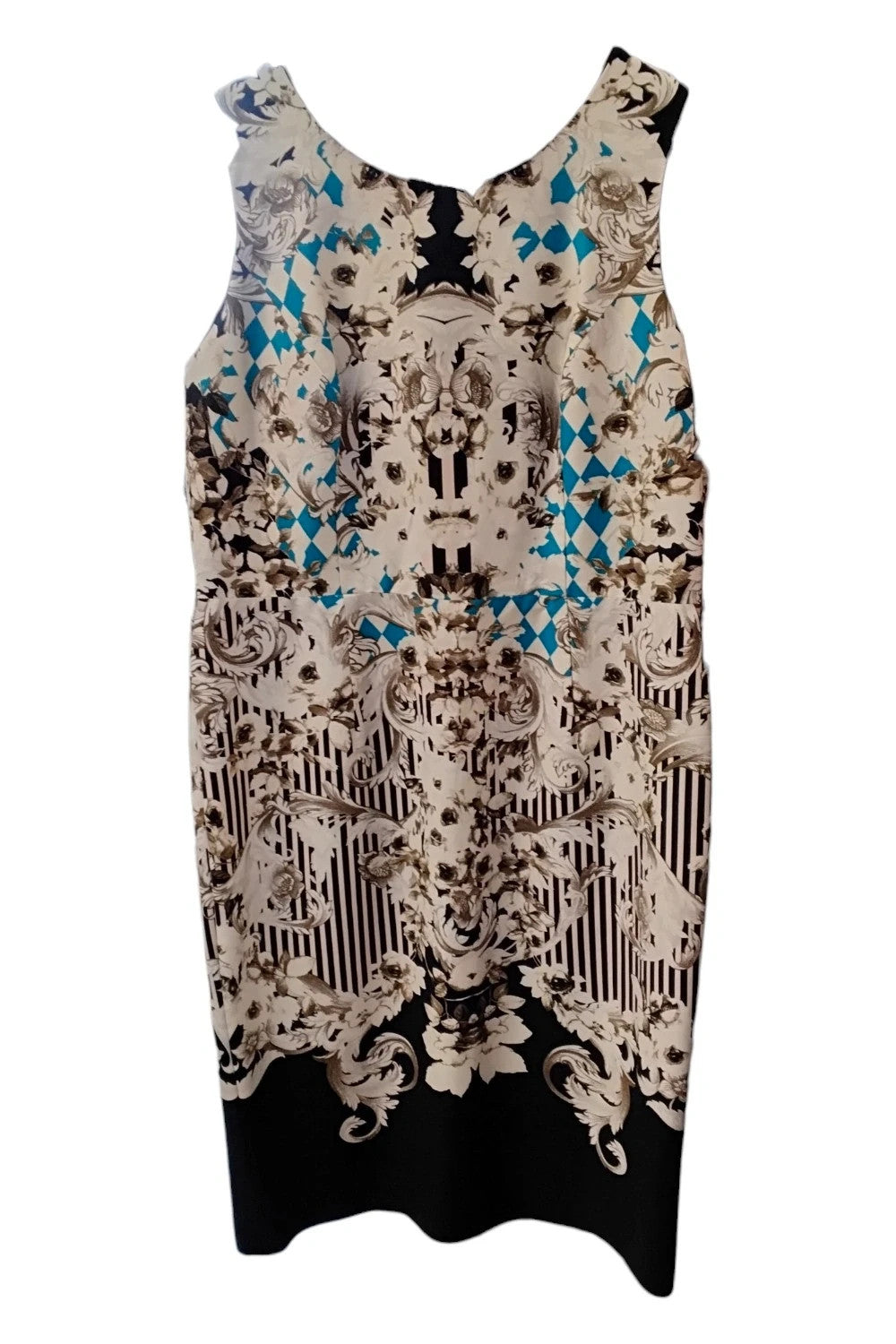 Star by julienmacdonald multi color dress, size-16, 10035ANN
