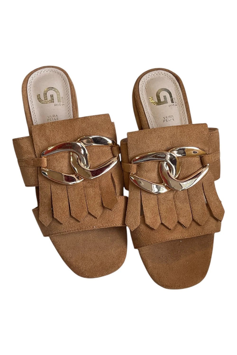 Vera Pelle Shoes  camel size-37 10034ANN