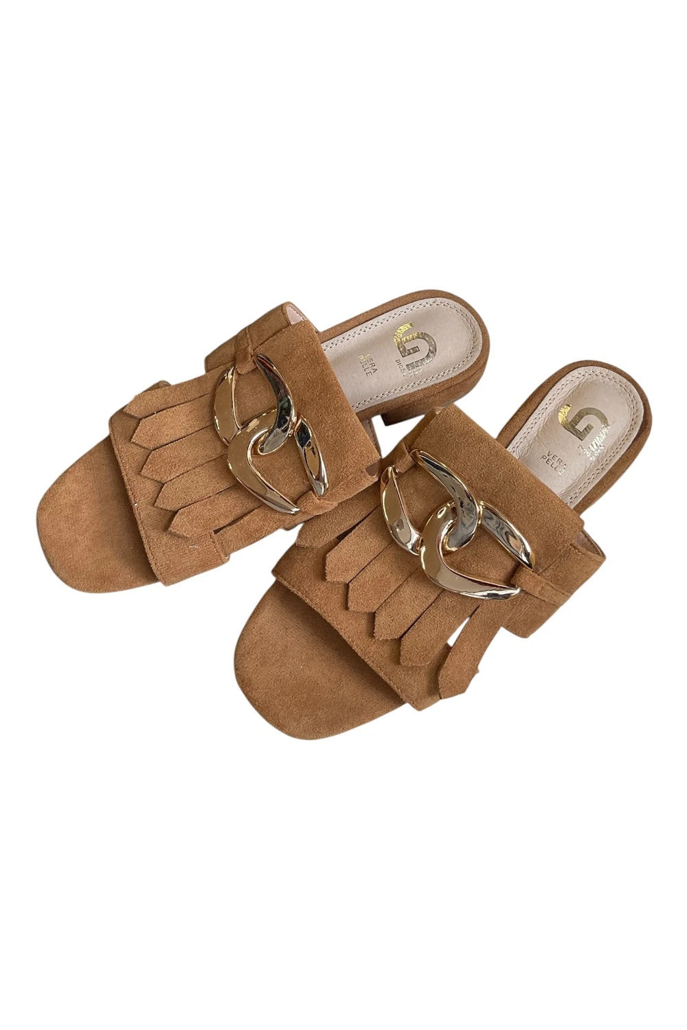 Vera Pelle Shoes  camel size-37 10034ANN