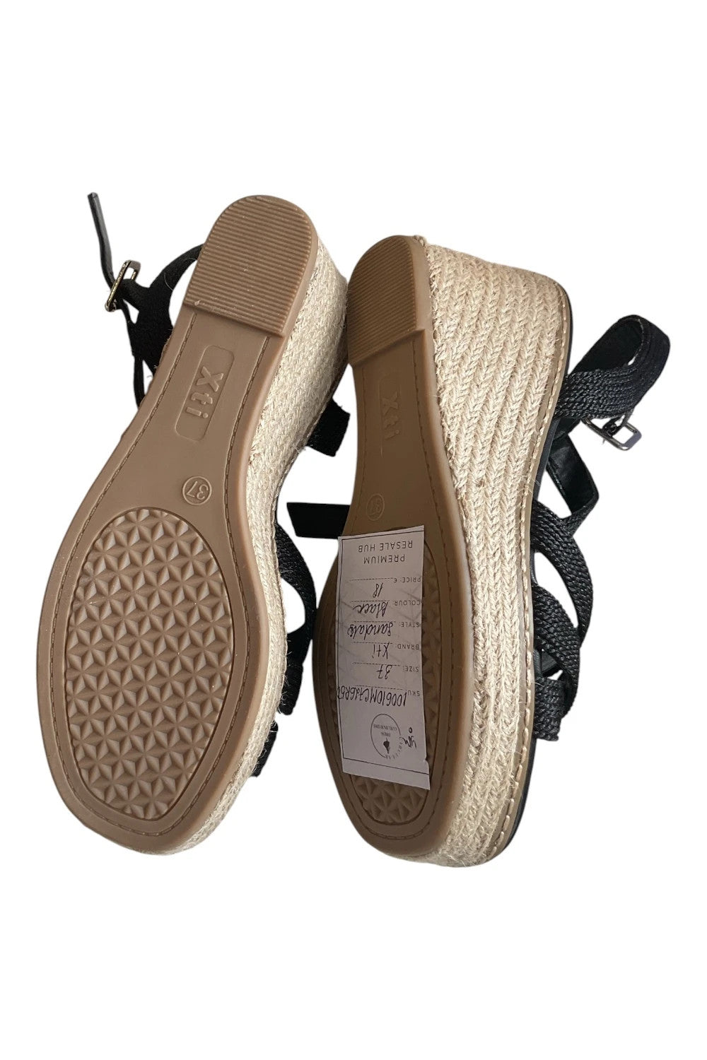 XTI Sandals Black size-37  10061OMC