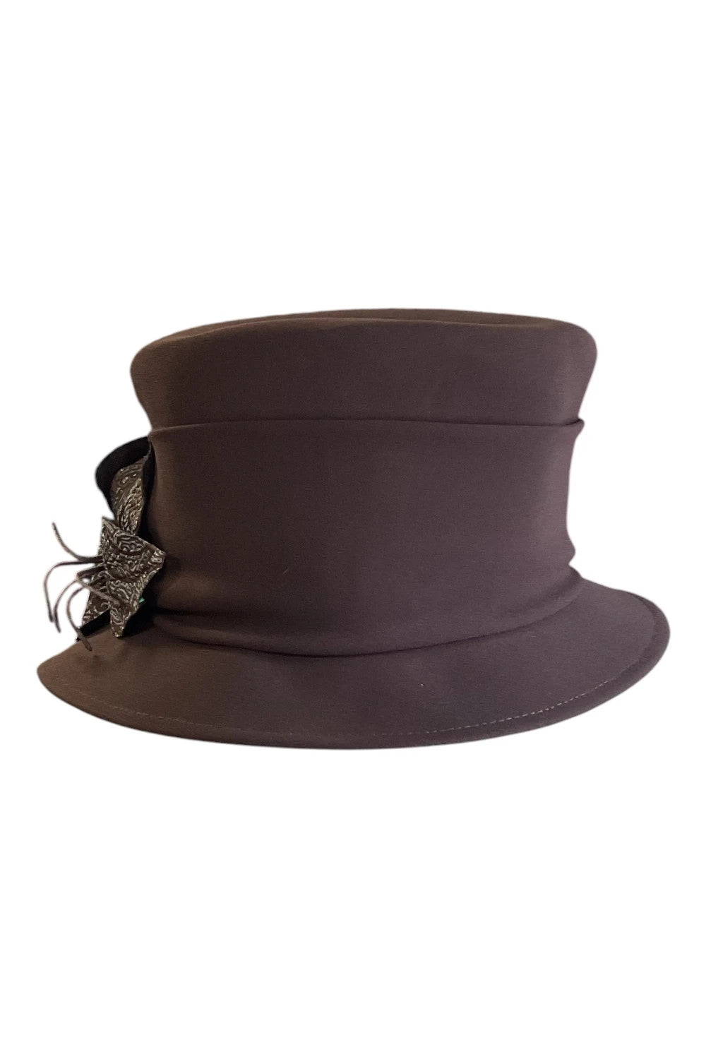 Michel Ambers Hat Brown one size 10230CDC