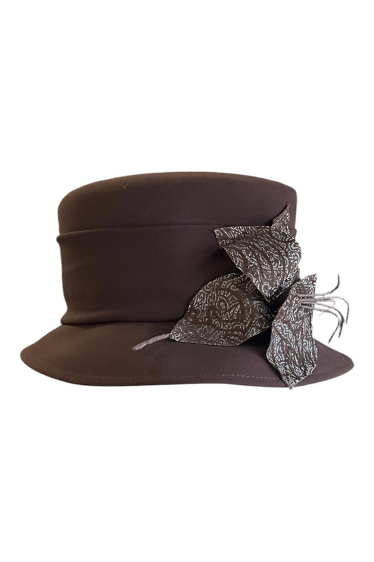 Michel Ambers Hat Brown one size 10230CDC