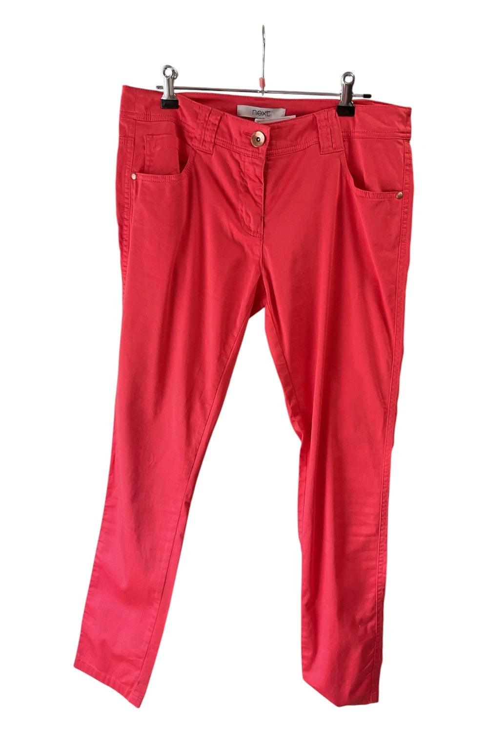 Next Trousers red size-12 9876CBO