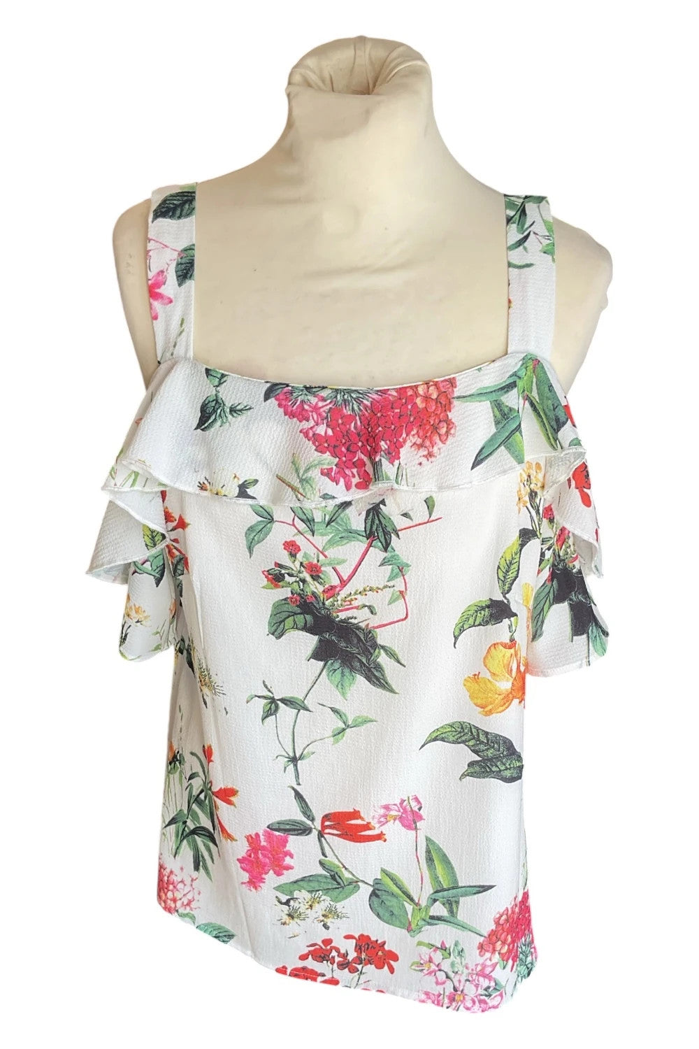 Quiz Top cream size-10 10238LCX