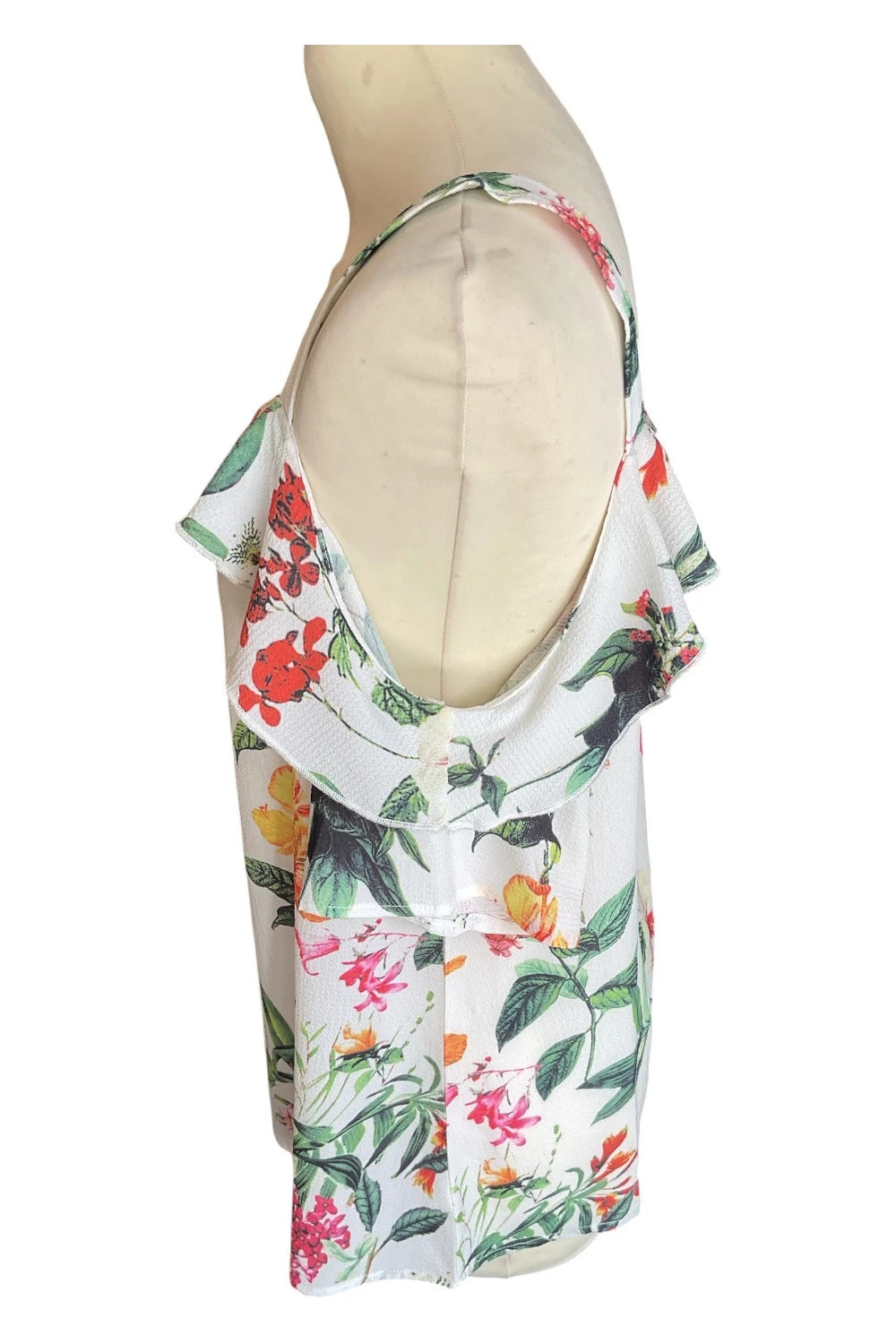 Quiz Top cream size-10 10238LCX