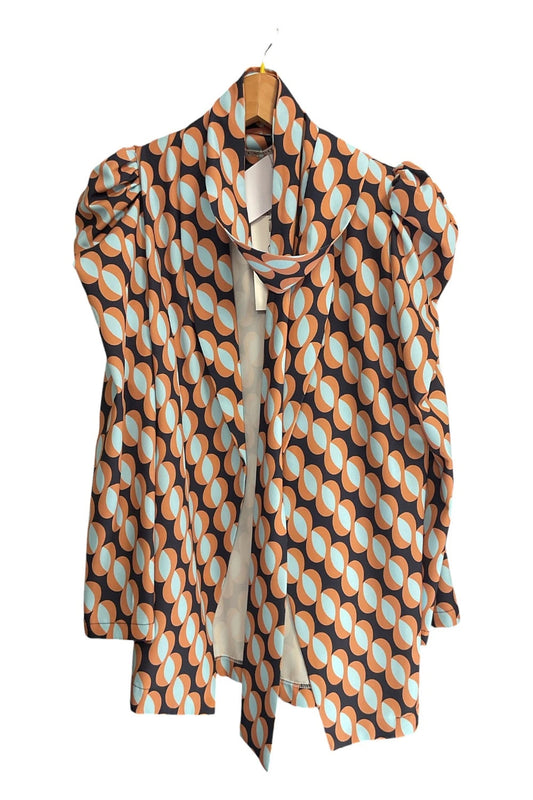 Cayro orange and light blue pantsuit,size XS, 9891MG