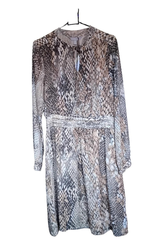 H&M dress snake print size 10 4935RST