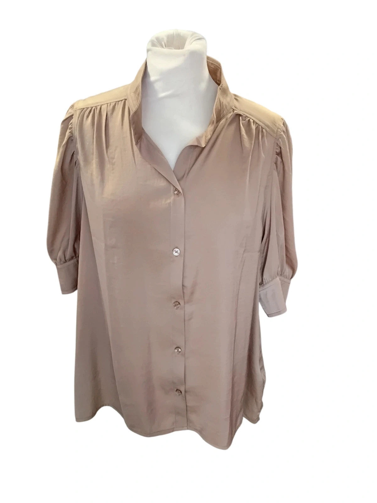 Dkny Top Gold Sz-L 10256MVE